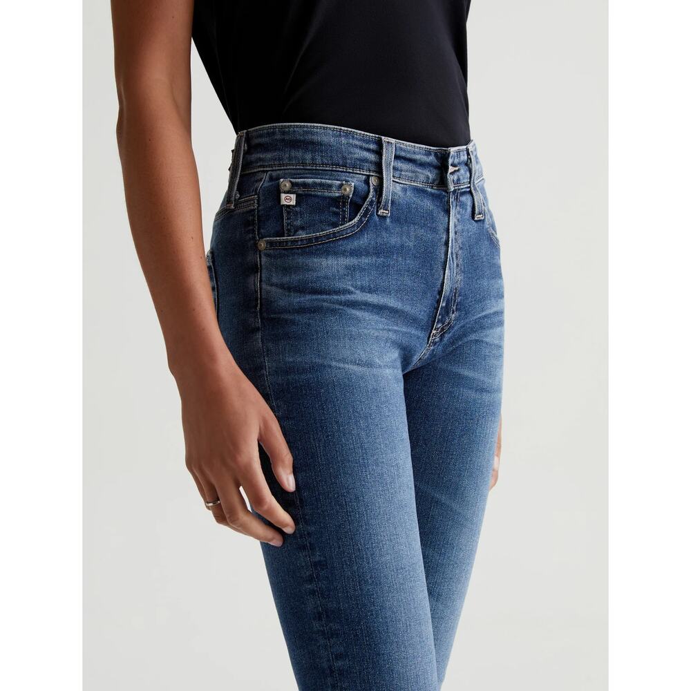 AG Adriano Goldschmied The Farrah Ankle HIGH-RISE SKINNY ANKLE DENIM Jean 25R - Picture 6 of 16